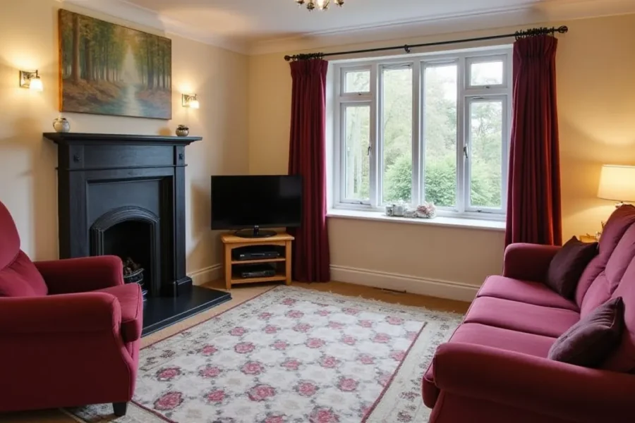 An empty house being sympathetically cleared by St Neots House Clearance.